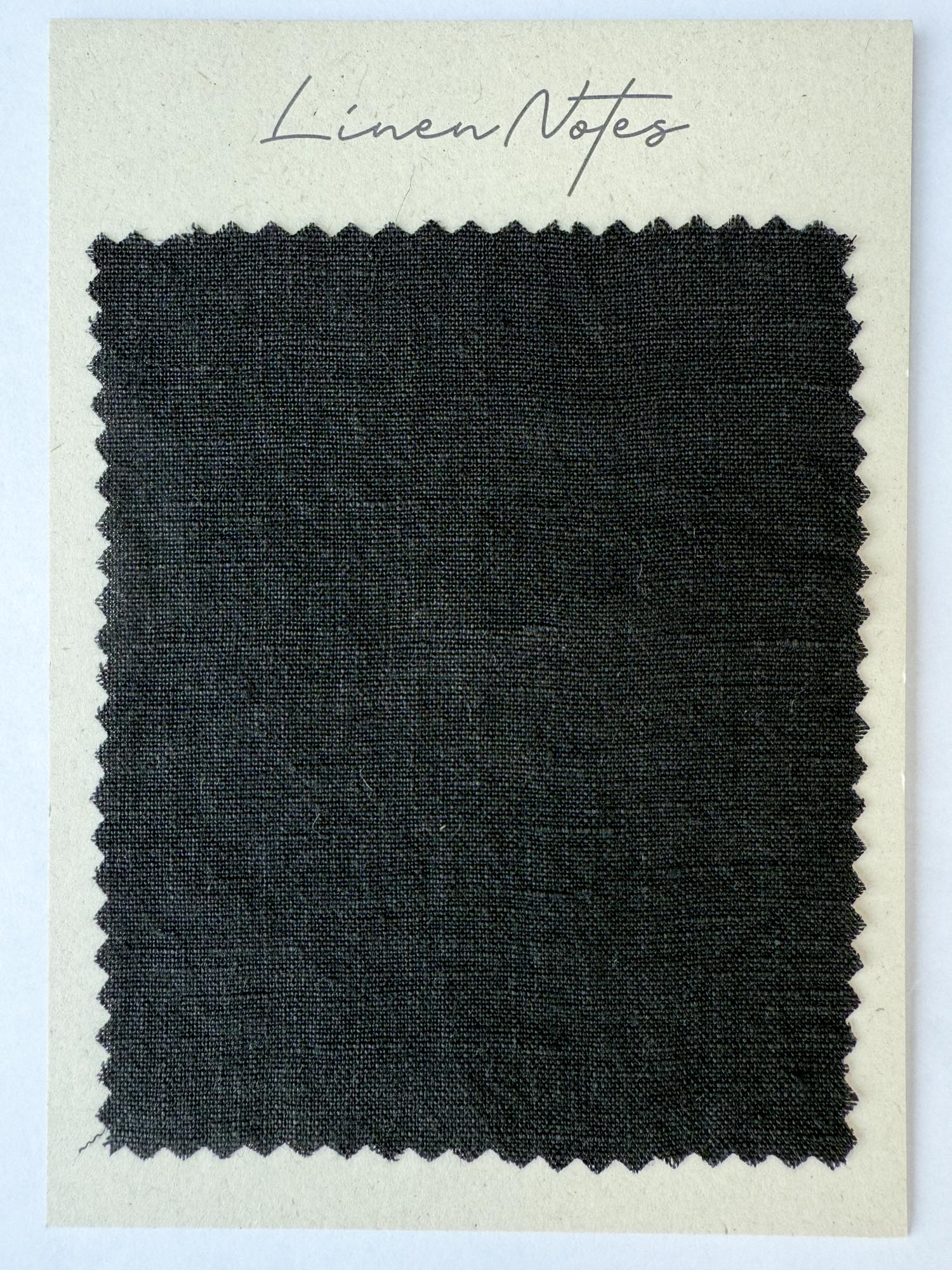 Linnen Staal 180 g/m² – Zwart