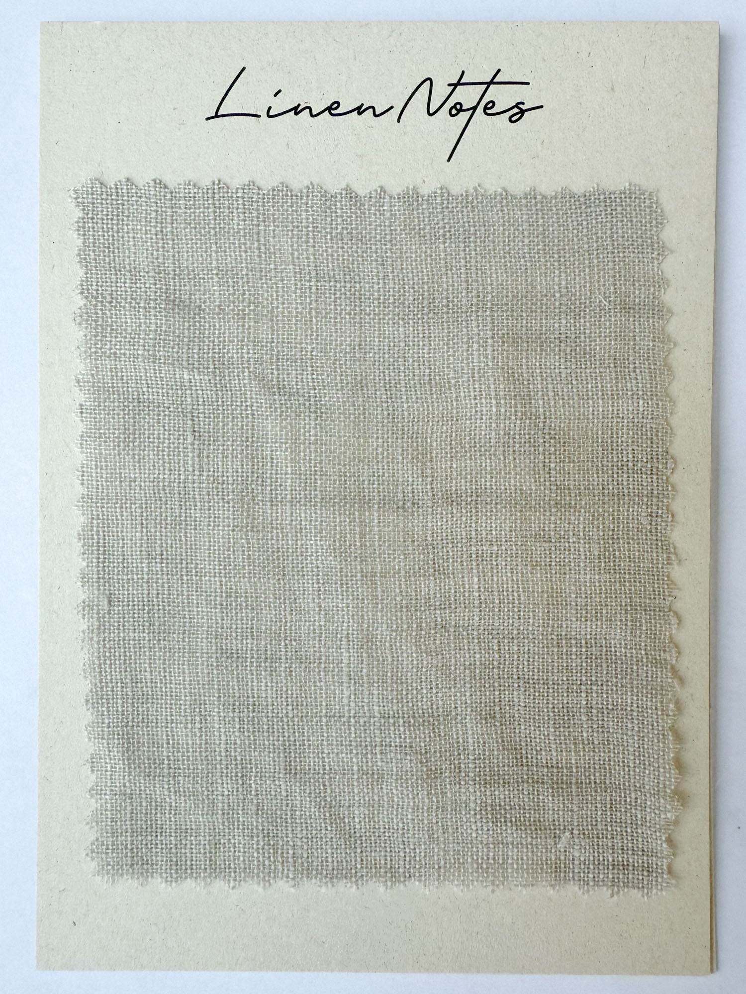 Linnen Mousseline Staal 90 g/m² – Beige