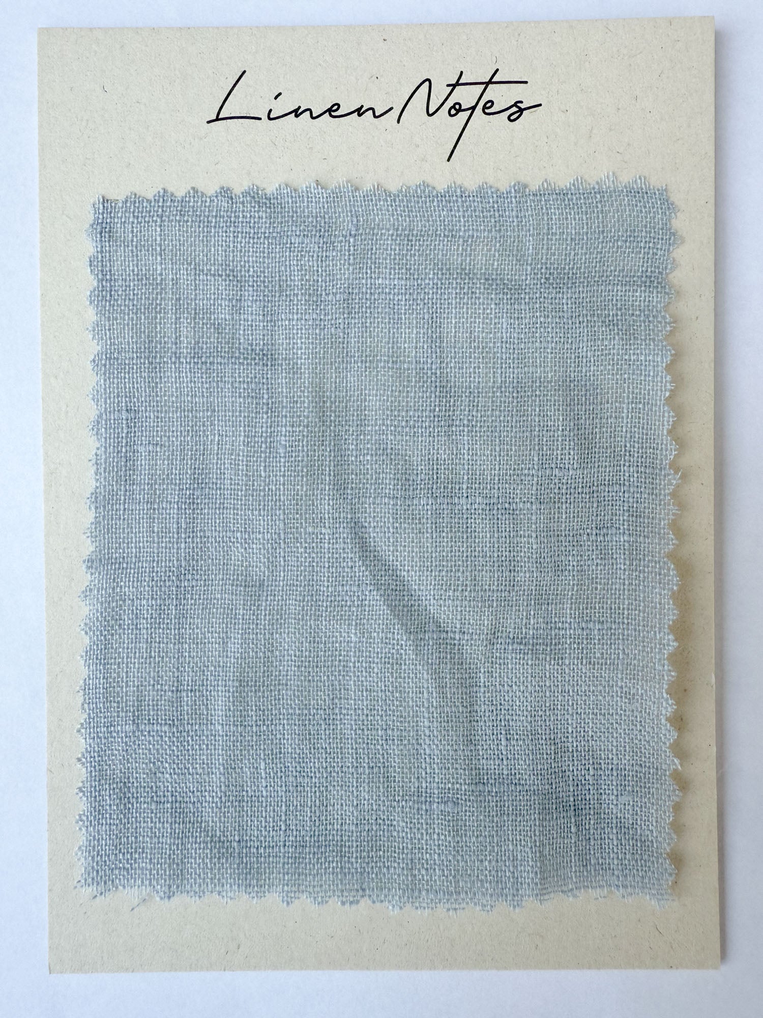 Linnen Mousseline Staal 90 g/m² – Lichtblauw