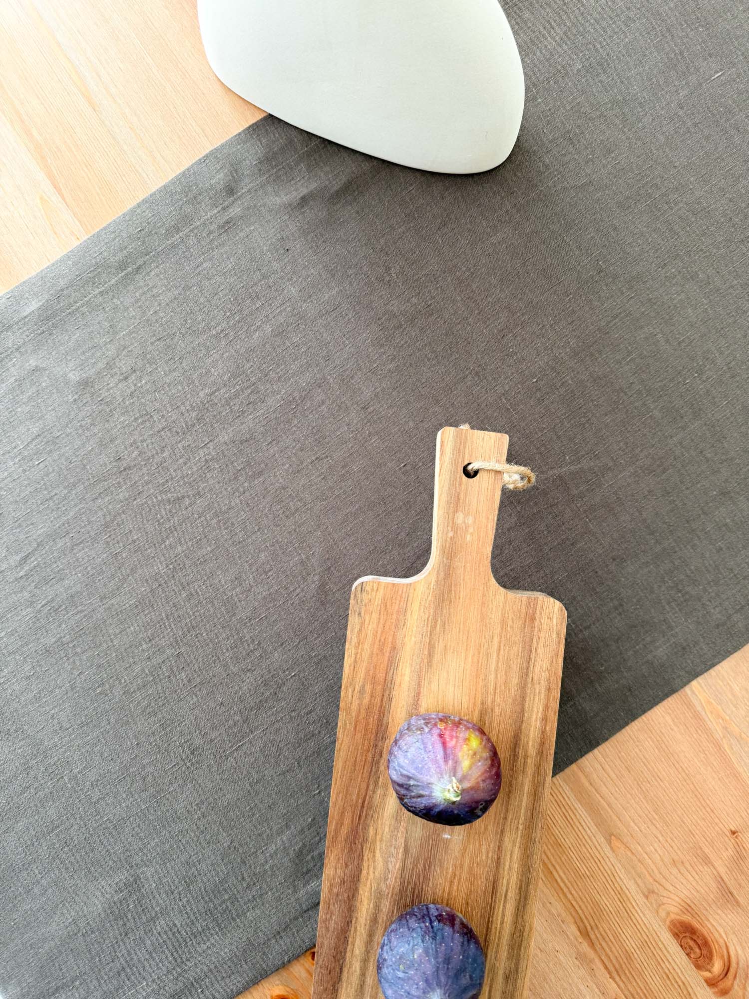 Bruin Linnen Tafelloper